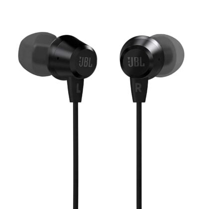 JBL C50HI in-Ear Headphones with Mic, 8.6mm drivers