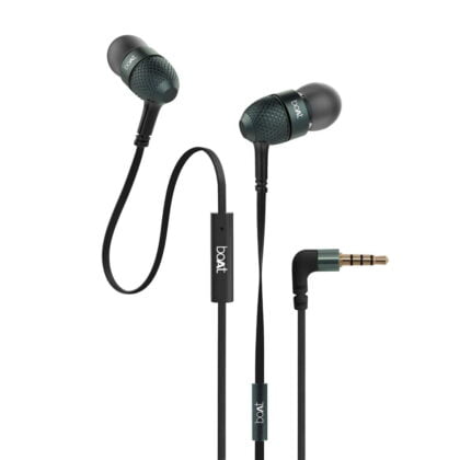 boAt Bassheads 225 in Ear Wired Earphones with Mic, 10mm driver