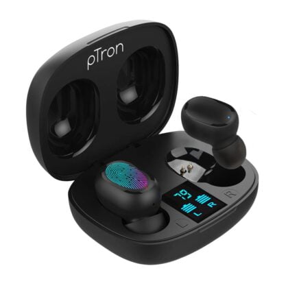pTron Bassbuds Pro in-Ear True Wireless Earbuds, 6mm driver