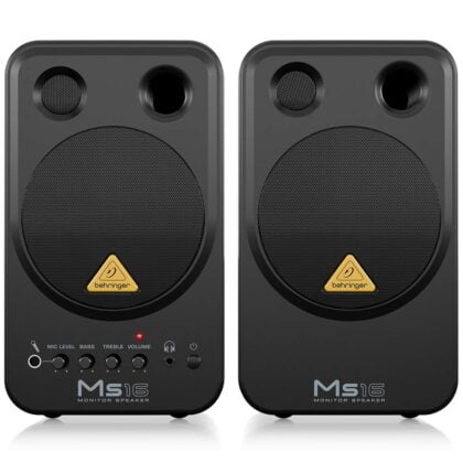 Behringer MS16 Active Personal Monitor System, 4″ woofer