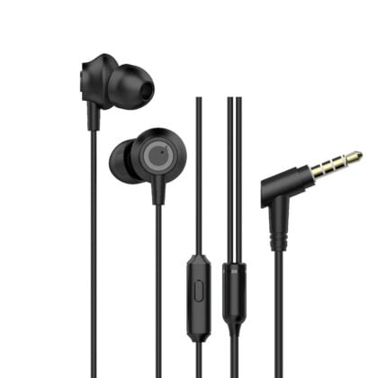 Blaupunkt EM10 Wired Earphone with Super High Bass in-Line Mic, 10mm driver