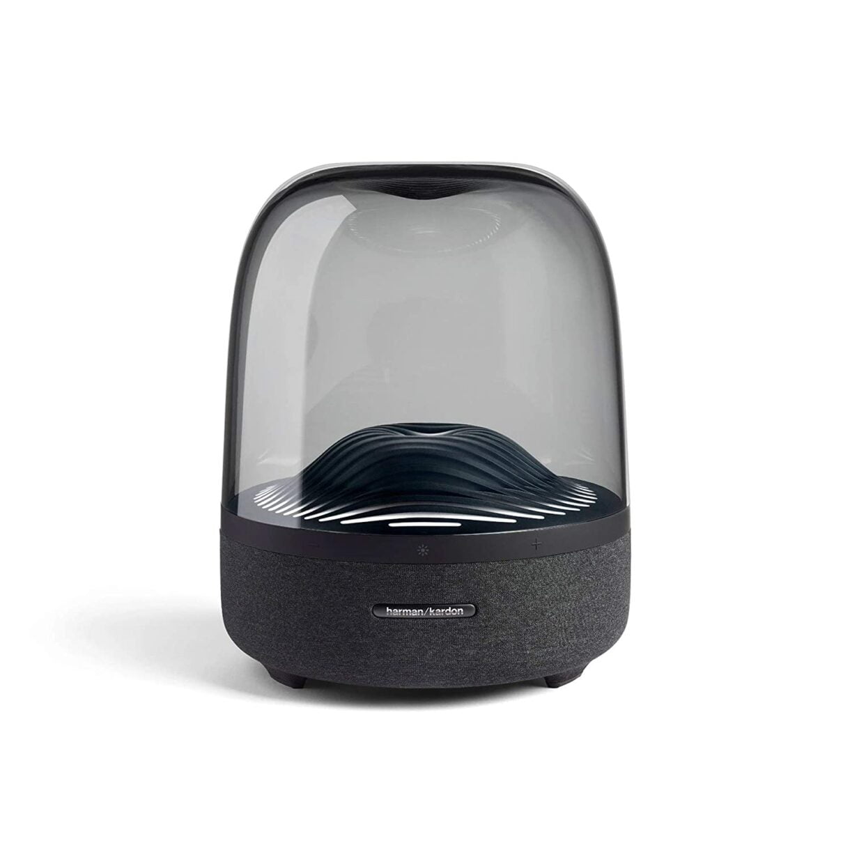 Harman Kardon Aura Studio 3 Bluetooth Speaker with 360 Degree Sound and Ambient Light Effects