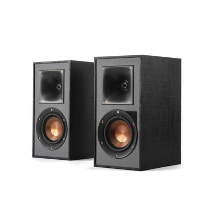 Klipsch R-41PM Powered Speakers with Bluetooth, USB, Phono-preamp, 4″ woofer