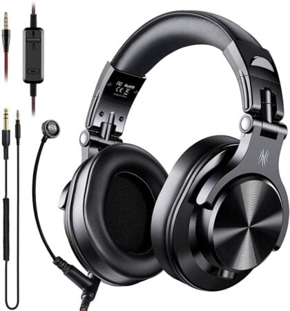 OneOdio A71 Over Ear Headphones, 40mm drivers
