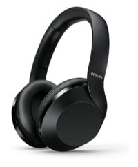 Philips Performance TAPH802BK Hi-Res Audio Bluetooth 5.0 Over-Ear Headphones, 40mm drivers