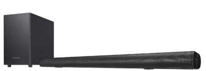 Pioneer SBX-301 Wireless Soundbar Black with sub woofer, 6.77″ woofer