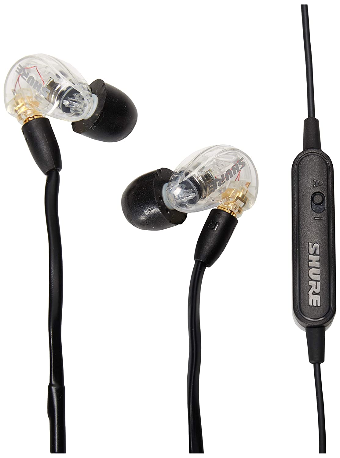 Shure SE215-CL-UNI Sound Isolating Earphones with Inline Remote and Mic