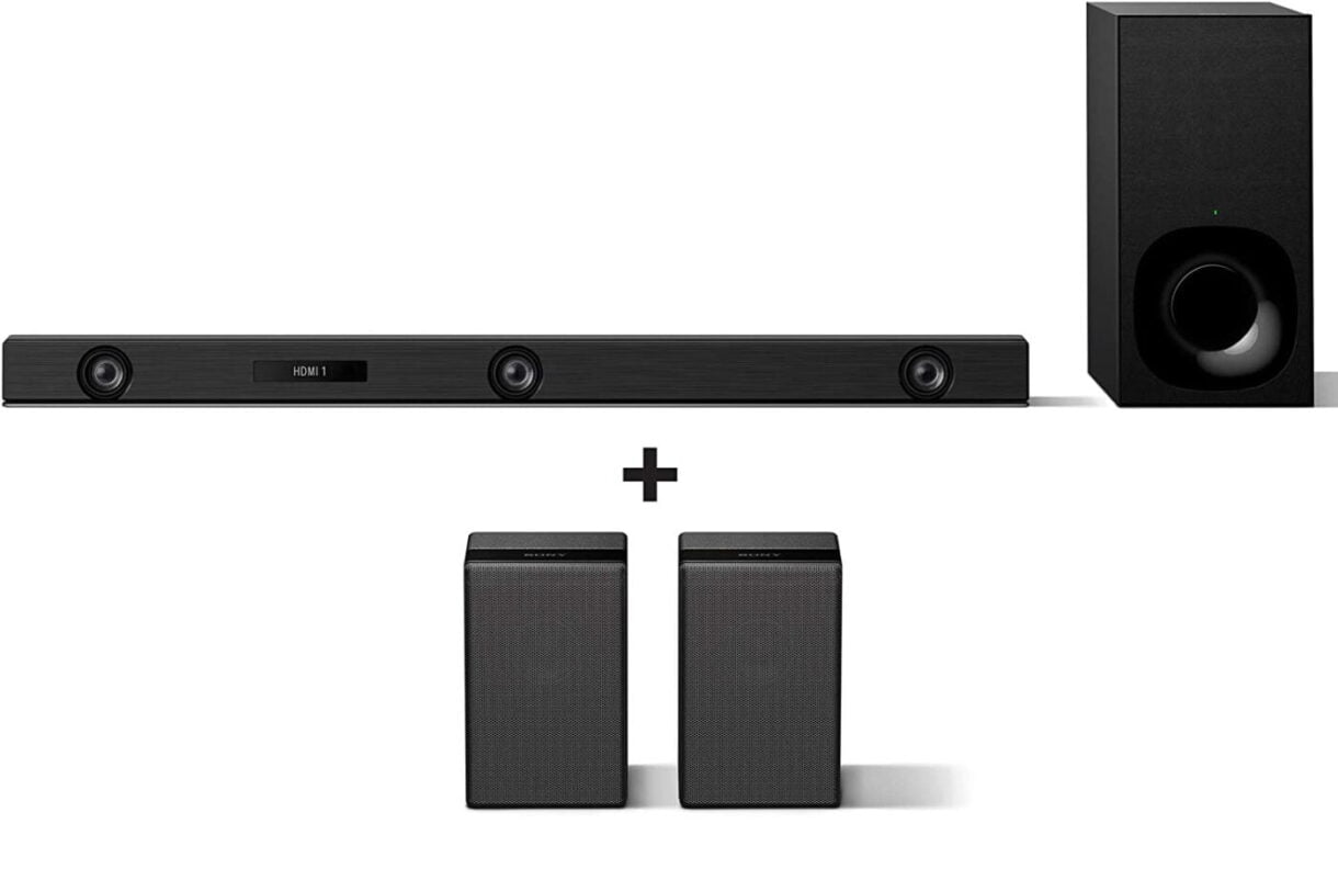 Sony HT-Z9F Cinematic 5.1Ch Soundbar and Wireless Surround Speakers (SA- Z9R) with Dolby Atmos and High Res Sound (Wireless Subwoofer, Bluetooth Connectivity, Built-in Wi-Fi)