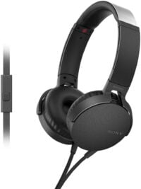 Sony MDR-XB550AP Wired Extra Bass On-Ear Headphones, 30mm drivers