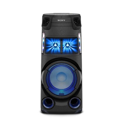 Sony MHC-V43D High Power Party Speaker with Bluetooth, 9.84″ woofer