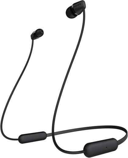 Sony WI-C200 Wireless In-Ear Headphones, 9mm driver