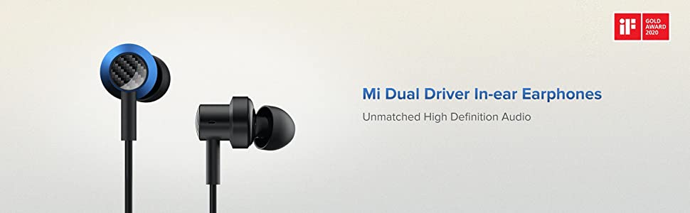 Dual Driver earphones