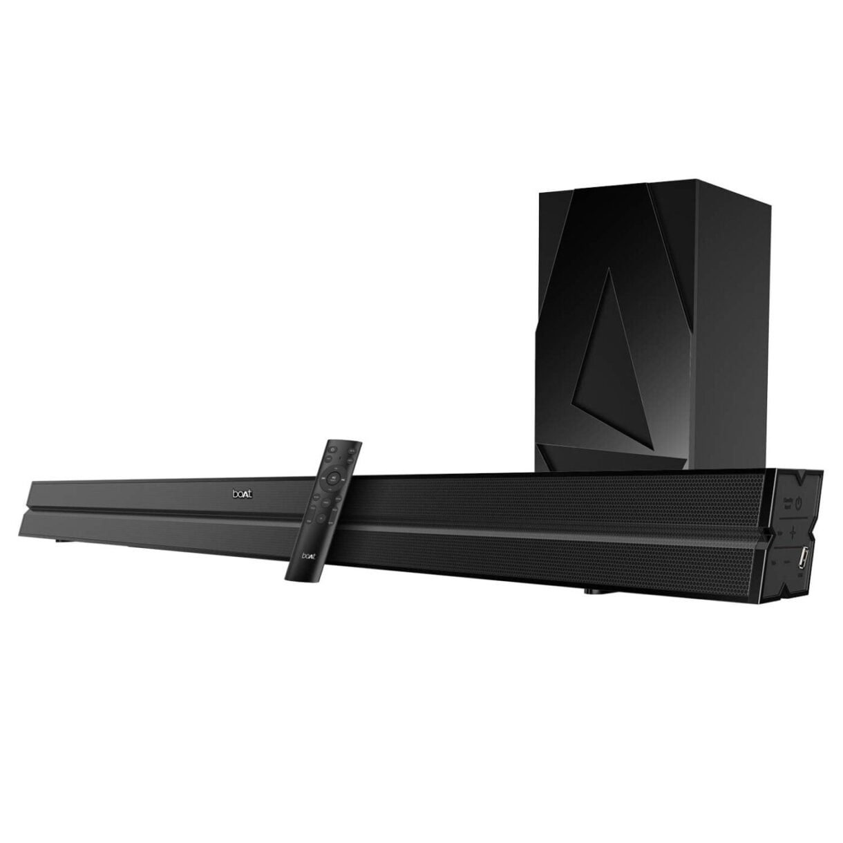 boAt AAVANTE Bar 2050 160W 2.1 Channel Bluetooth Soundbar with boAt Signature Sound, Wireless Subwoofer, Multiple Connectivity Modes, Entertainment Modes, Bluetooth V5.0