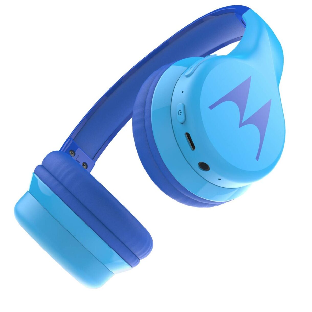 Motorola Squads 300 Wireless Kids Headphones with 24 Hours Play Time, Audio Splitter for Sharing and Anti-Allergic Cushion