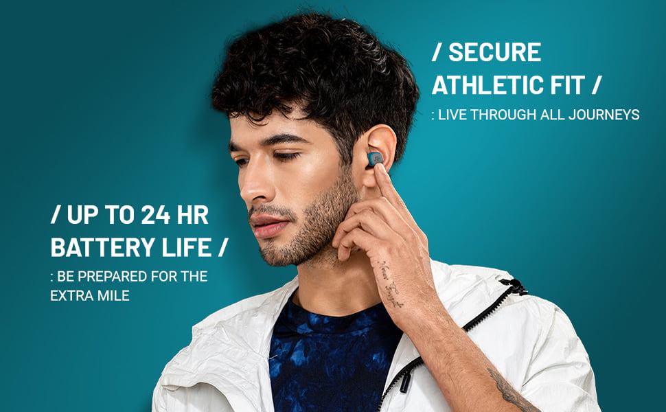 secure fit true wireless bluetooth earbuds earphones bass mobile handsfree stylish latest 2019 2020