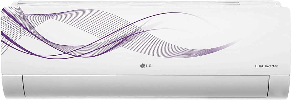 LG 1.5 Ton 5 Star Inverter Split AC (Copper, Super Convertible 5-in-1 Cooling, HD Filter, 2021 Model, MS-Q18WNZA, White)