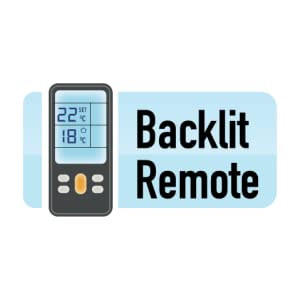 Backlit remote, ac remote