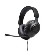 JBL Free WFH by Harman, Wired Over Ear Headset with Mic, 40mm Driver