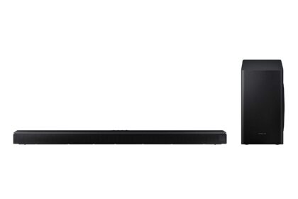 Samsung Q60T/XL 5.1 Channel Soundbar with Wireless Subwoofer, 6.5″ woofer