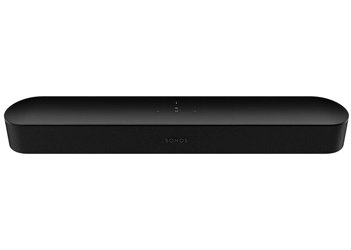 Sonos Wireless Compact Beam Smart TV Soundbar (Black)