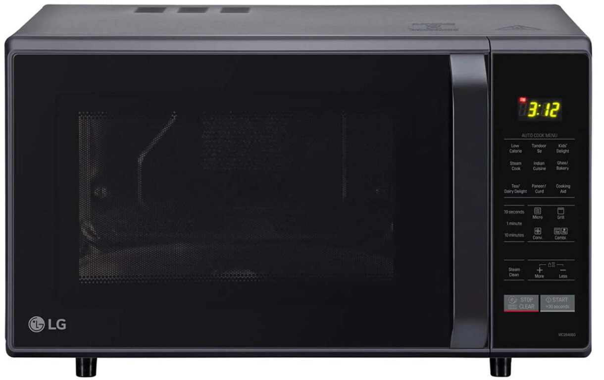 LG 28 L Convection Microwave Oven (MC2846BG)