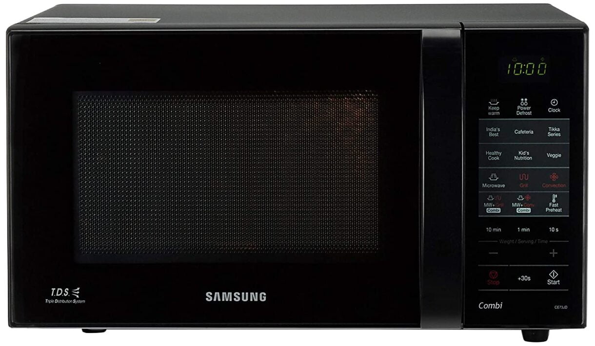 Samsung 21 L Convection Microwave Oven (CE73JD-B-XTL, Black)