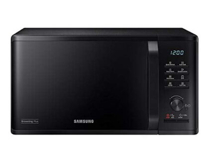 Samsung Grill Microwave Oven with Quick Defrost (23L, 800 watt, MG23K3515AK)