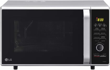 LG Convection Microwave Oven (28 L, 900 watt, MC2886SFU) Silver, Diet Fry, With Starter Kit)