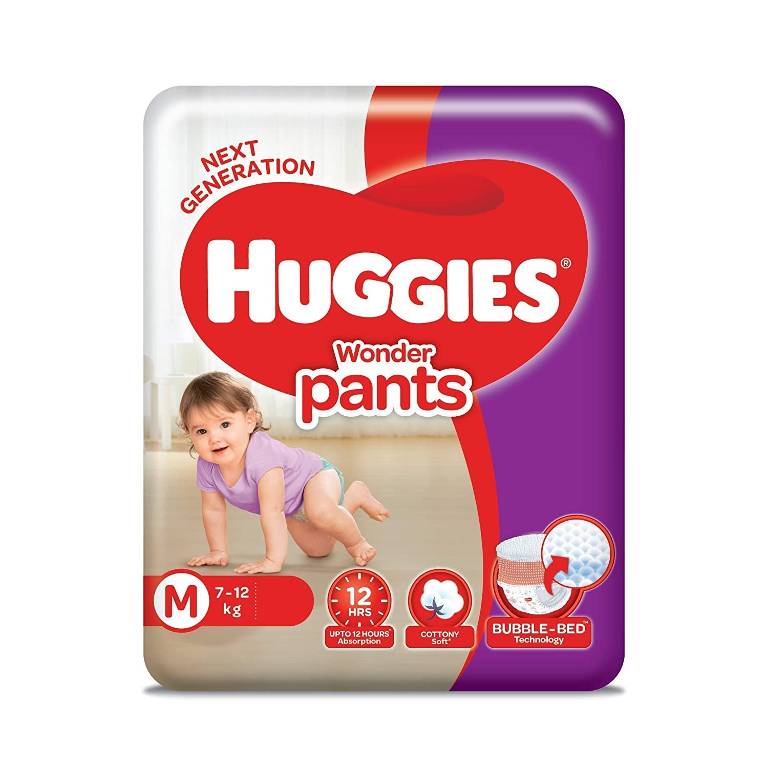 medium huggies diaper in India