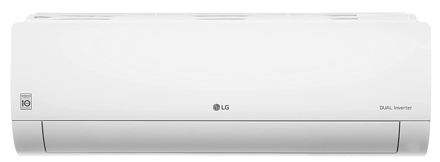 LG 1.5 Ton 3 Star Hot & Cold DUAL Inverter Split AC (Copper, Super Convertible 5-in-1 Cooling, 4 Way Swing & Anti Allergic Filter, 2022 Model, PS-H19VNXF, White)