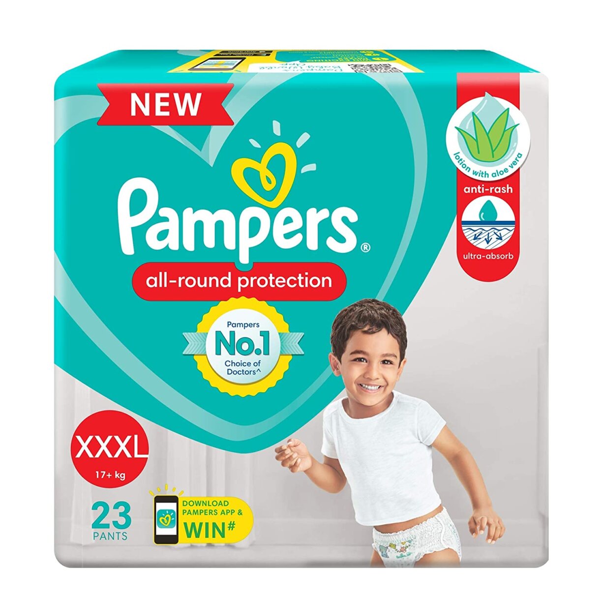 Pampers All round Protection Pants, baby diapers (XXXL)