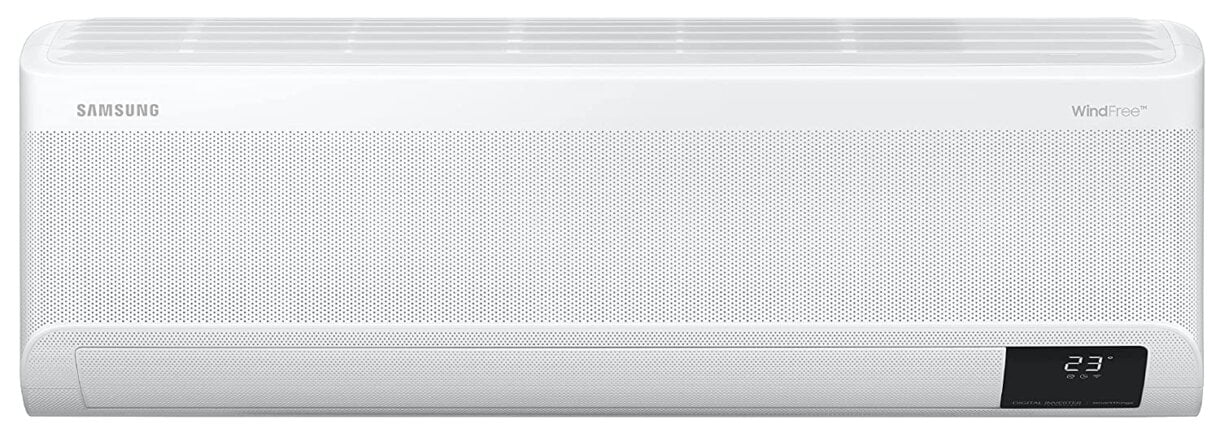 Samsung 1.5 Ton 4 Star Windfree Technology, Wi-Fi Enabled, Inverter Split AC (Copper, Convertible 5-in-1 Cooling Mode, Anti-Bacteria Filter, 2022 Model, AR18BY4APWK, White)