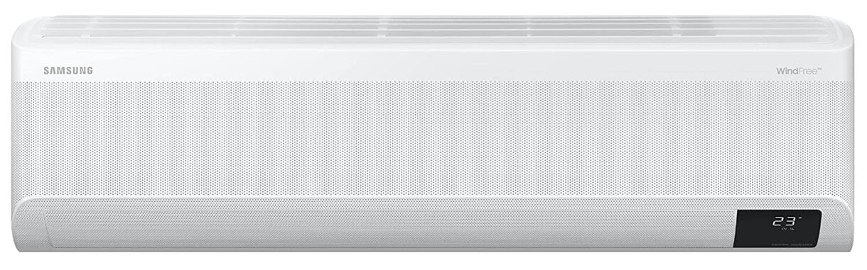 Samsung 2 Ton 4 Star Windfree Technology, Inverter Split AC (Copper, Convertible 5-in-1 Cooling Mode, Tri-Care Filter, 2022 Model, AR24BY4ANWK, White)