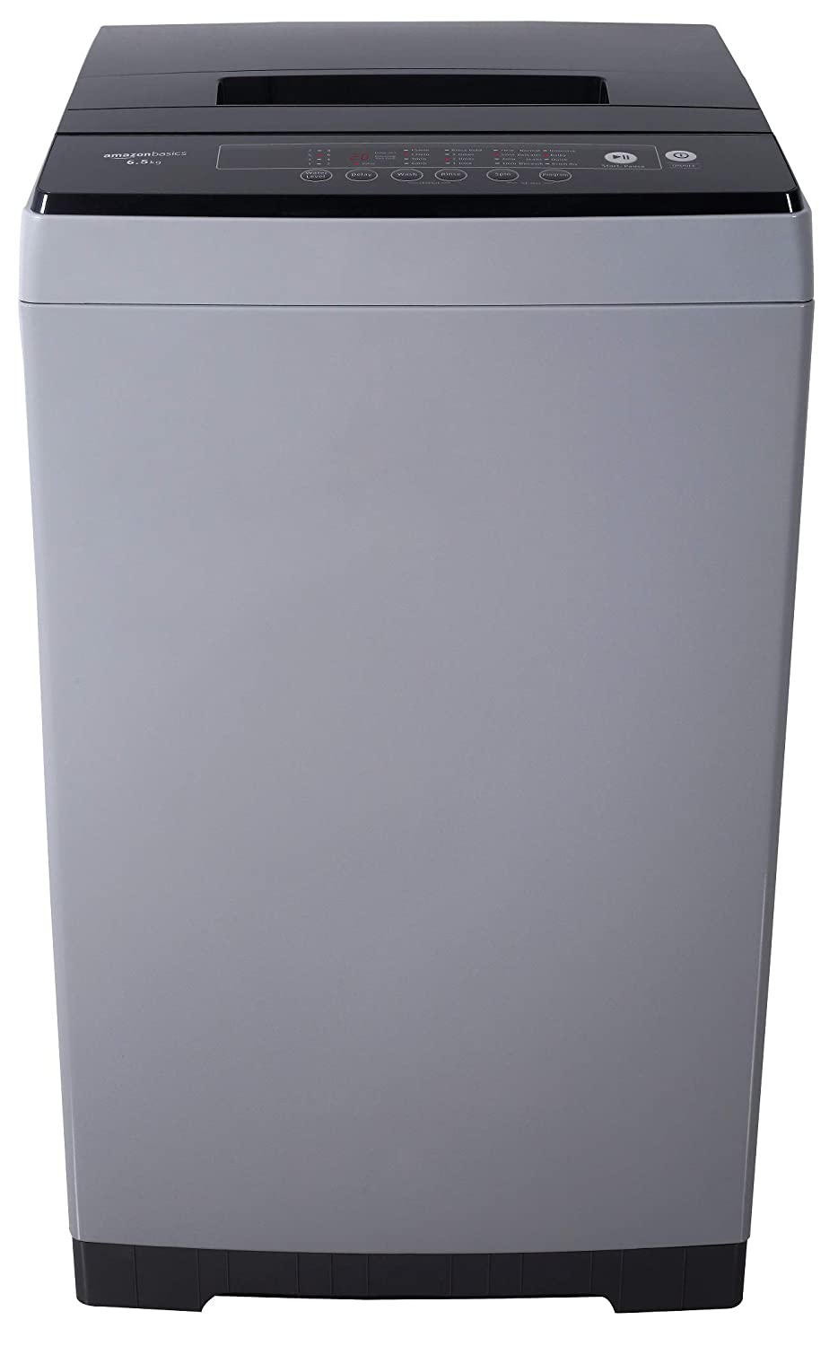 AmazonBasics 6.5 kg Fully-Automatic Top Load Washing Machine (Full Metal body, LED Display)