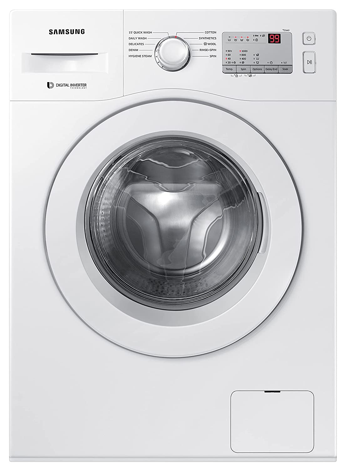 Samsung 6.0 Kg Inverter 5 Star Fully-Automatic Front Loading Washing Machine (WW60R20GLMA-TL)