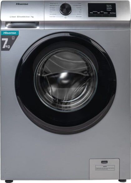 Hisense 7.0 Kg Fully-Automatic Front Loading Washing Machine (WFVB7012MS)