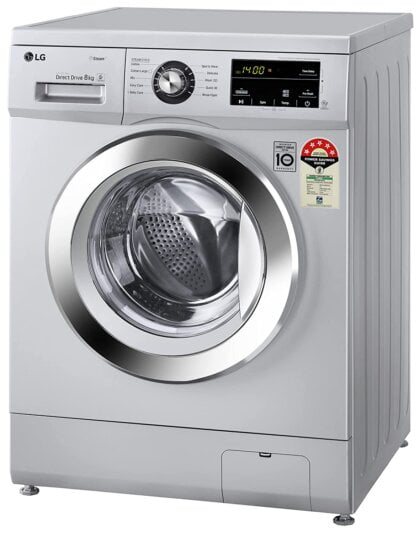 LG 8 Kg Inverter Fully-Automatic Front Load Washing Machine (FHM1408BDW FHM1408BDL)
